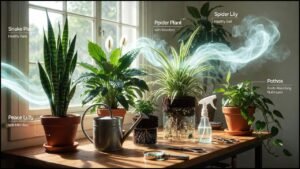 how can you care for air purifying plants to maximize their effect (1)