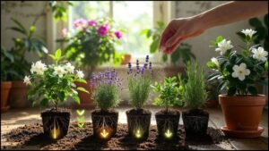 how to arrange fragrant indoor plants for home decoration (1)