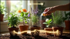 how to arrange fragrant indoor plants for home decoration (2)