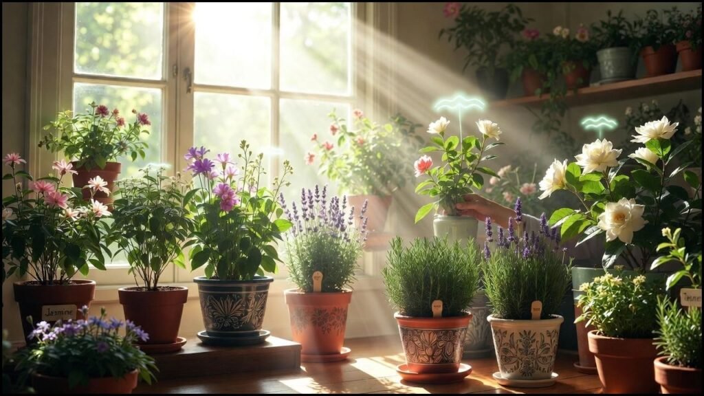 how to grow fragrant indoor plants at home