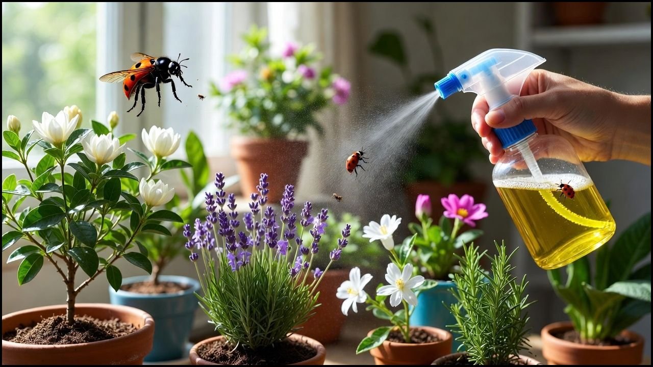 How to protect fragrant indoor plants from pests naturally?