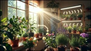 how to provide enough light for fragrant indoor plants